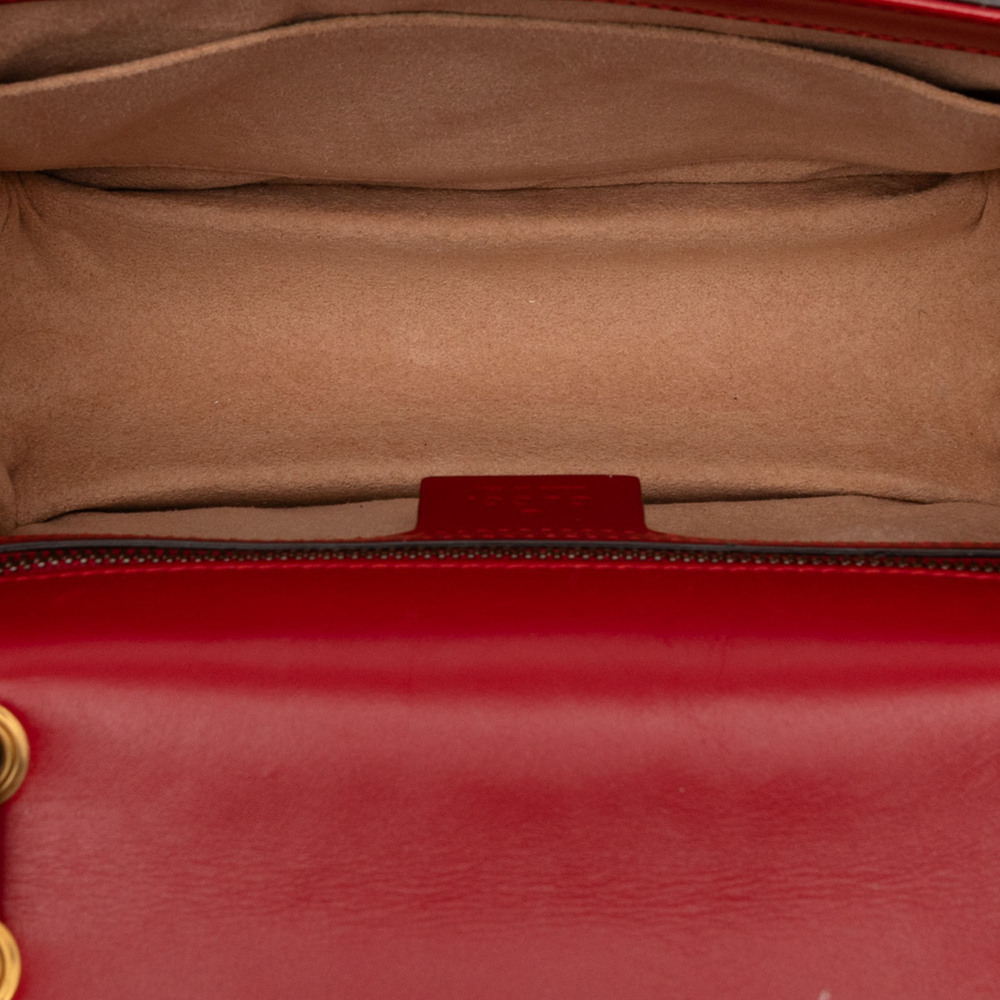 Pre-Loved Gucci Medium Calfskin Queen Margaret Flap Shoulder Bag - Picture 4 of 7